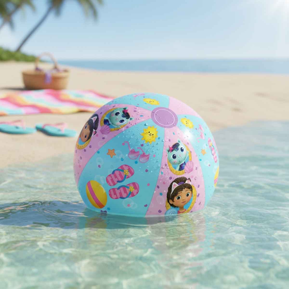 Gabby's Dollhouse Beach Ball Girls, 3-4 Years
