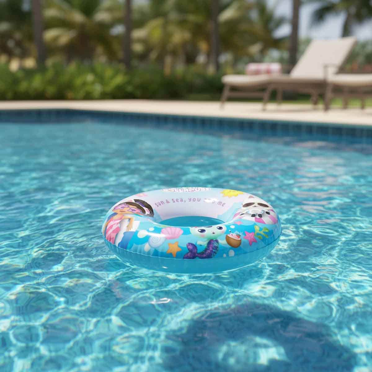 Gabby's Dollhouse Swim Ring Girls, 3-4 Years