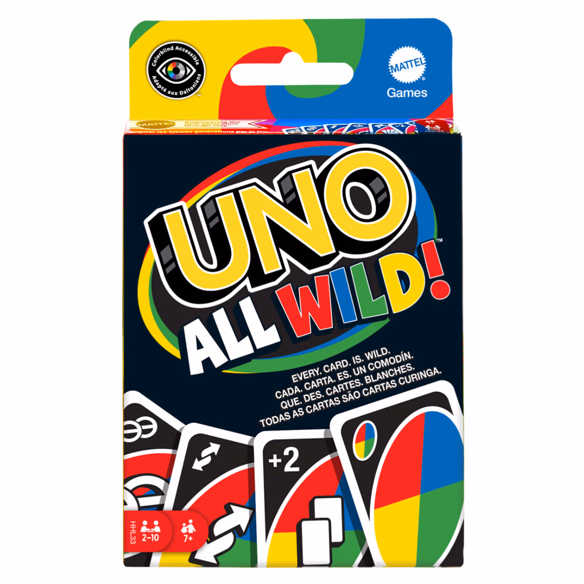UNO All Wild Card Game Unisex, 8-10 Years