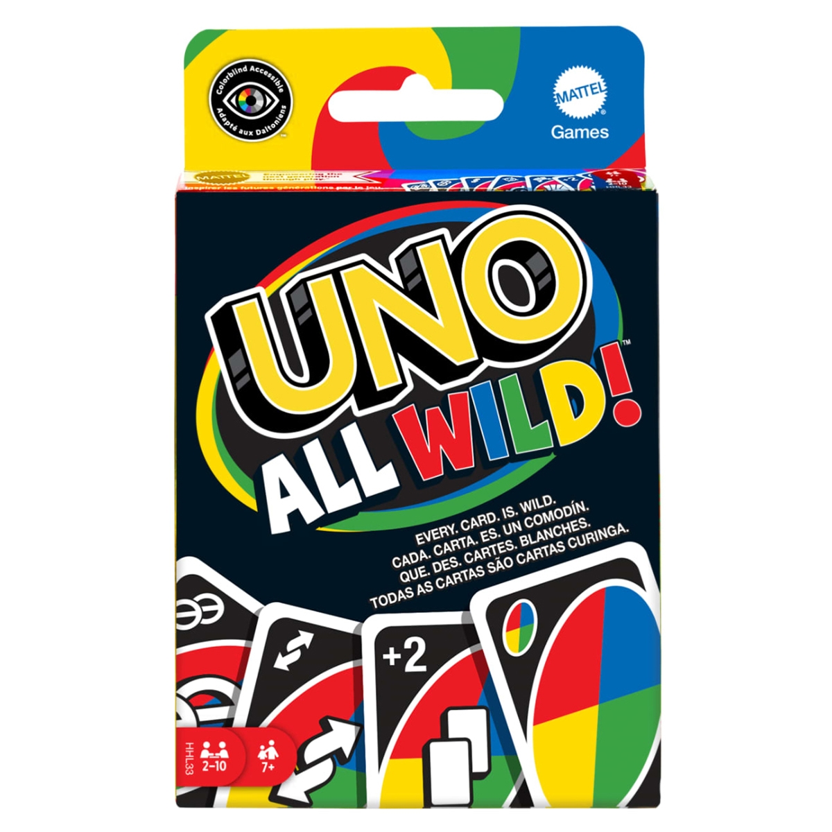 UNO All Wild Card Game Unisex, 8-10 Years