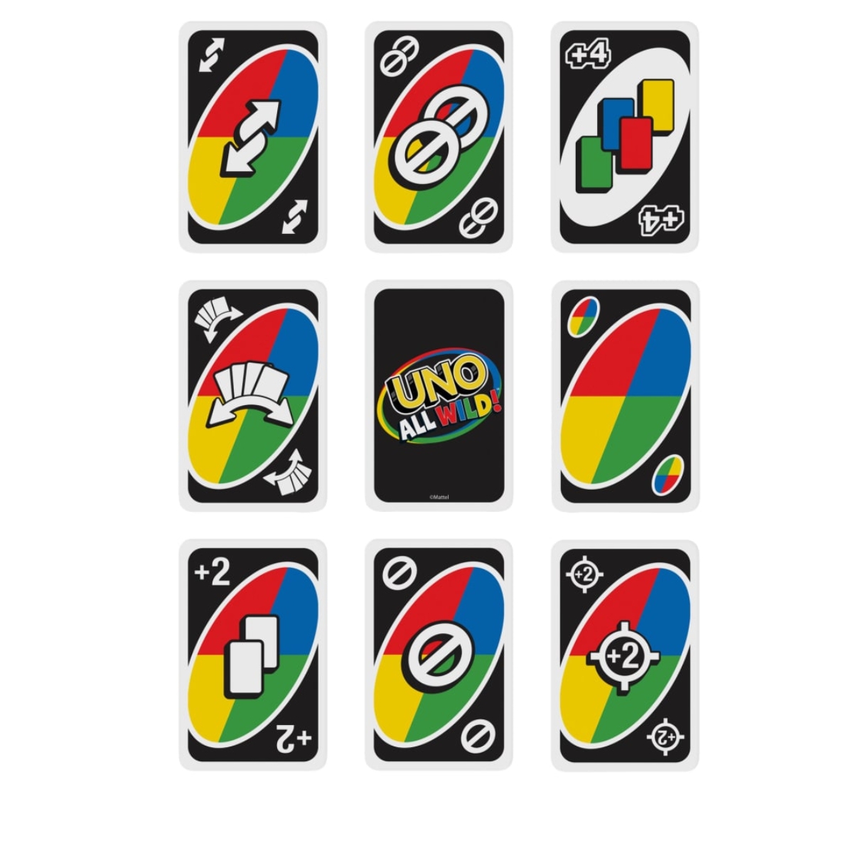 UNO All Wild Card Game Unisex, 8-10 Years