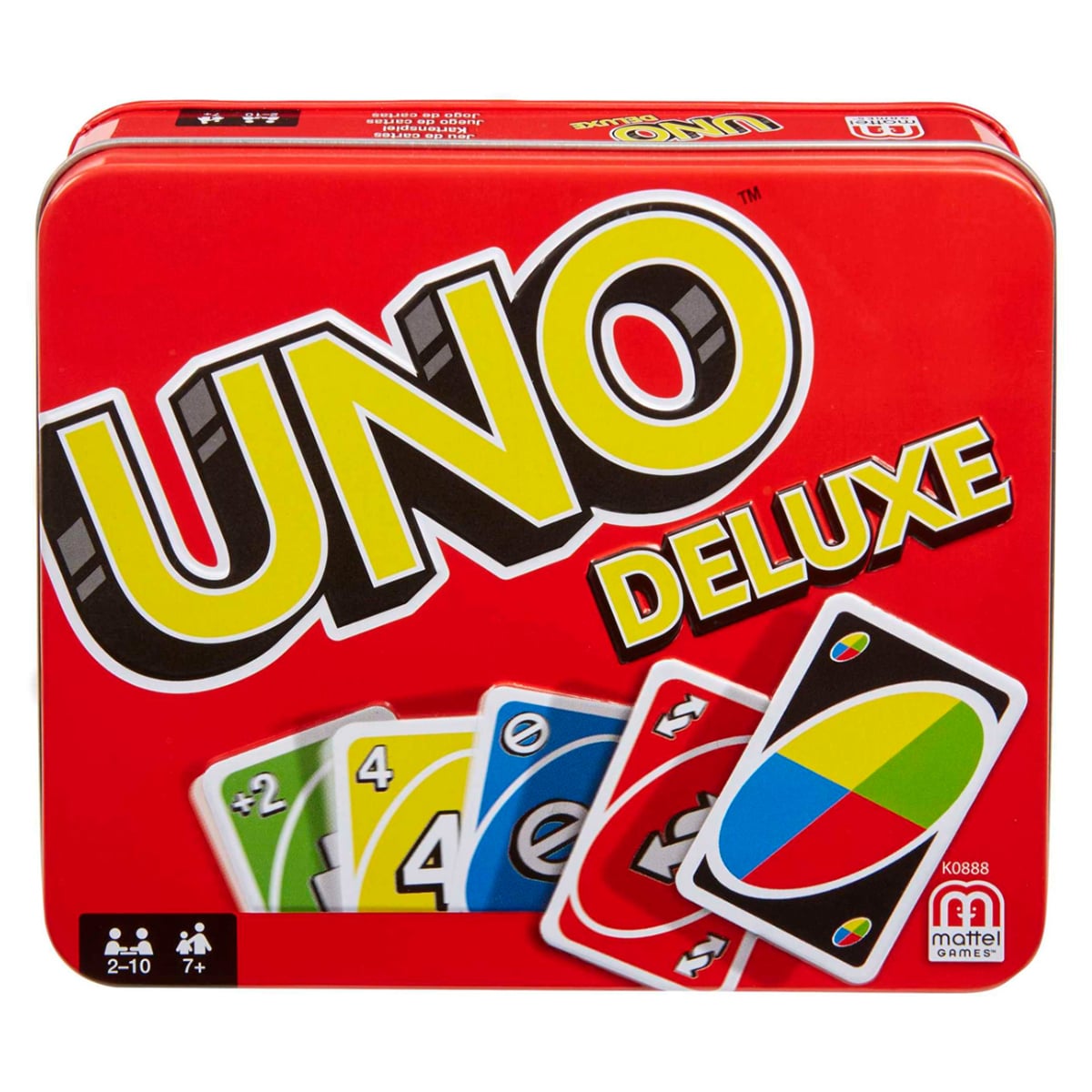 UNO Deluxe Card Game Unisex, 8-10 Years