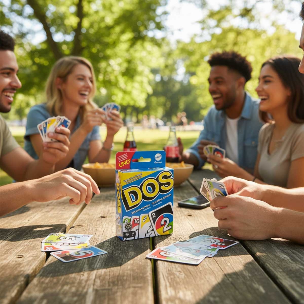 Uno Dos Refresh Card Game Unisex, 8-10 Years