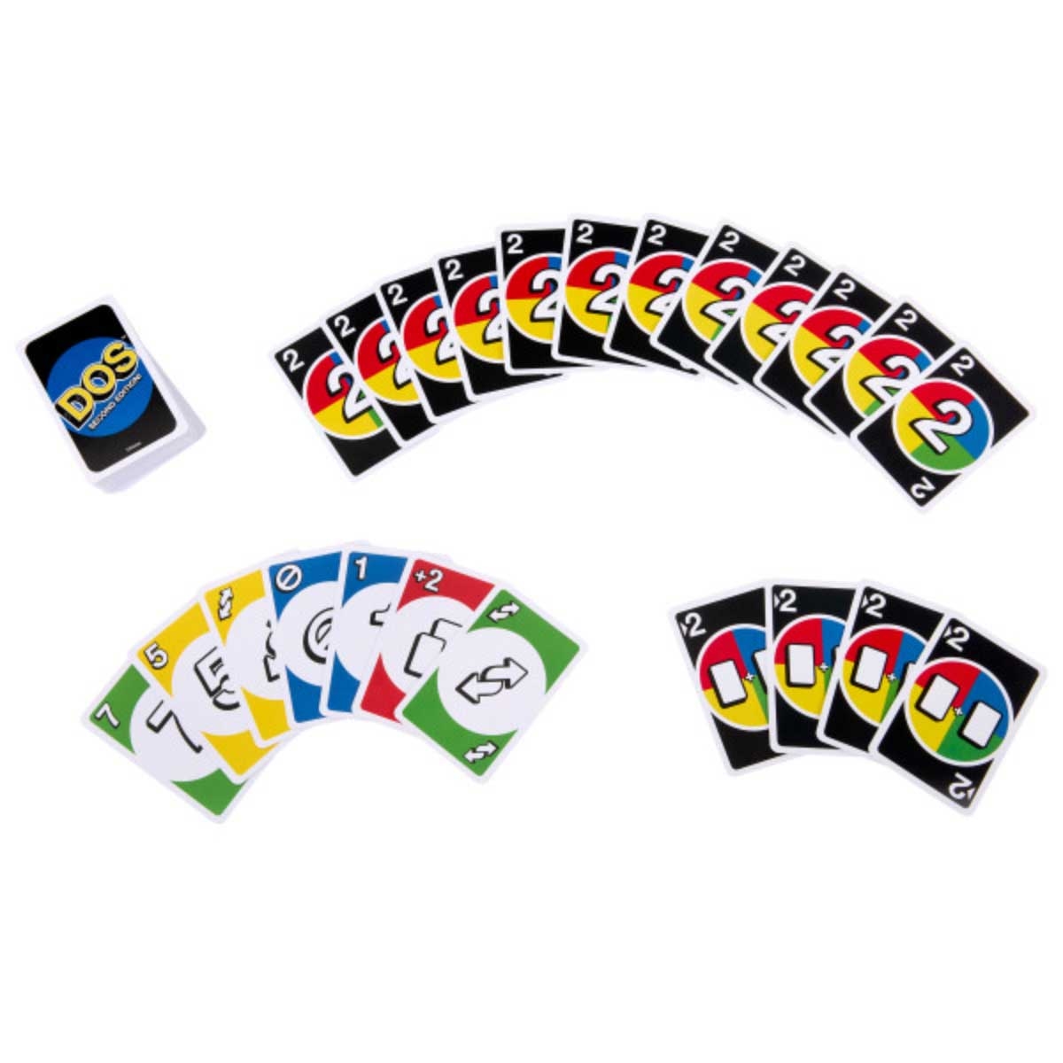 Uno Dos Refresh Card Game Unisex, 8-10 Years