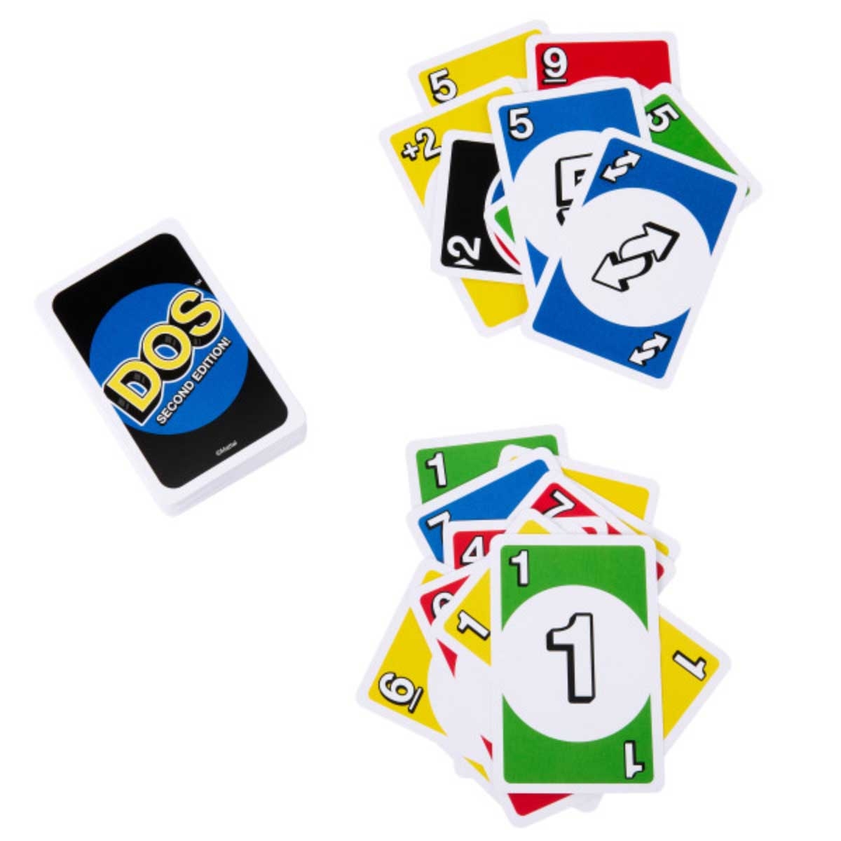 Uno Dos Refresh Card Game Unisex, 8-10 Years