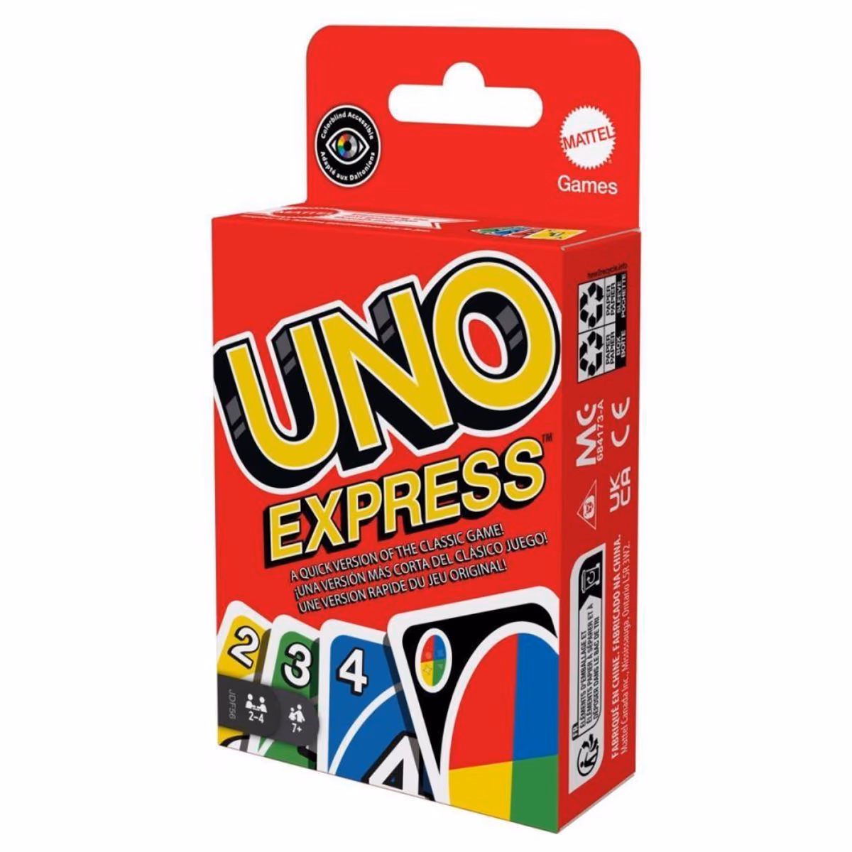 UNO Express Card Game Unisex, 8-10 Years