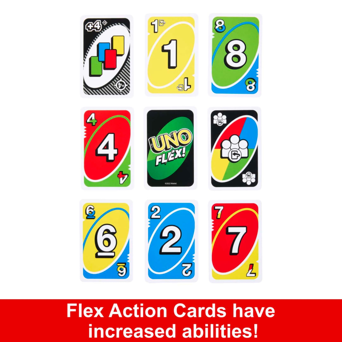 UNO Flex Card Game Unisex, 8-10 Years