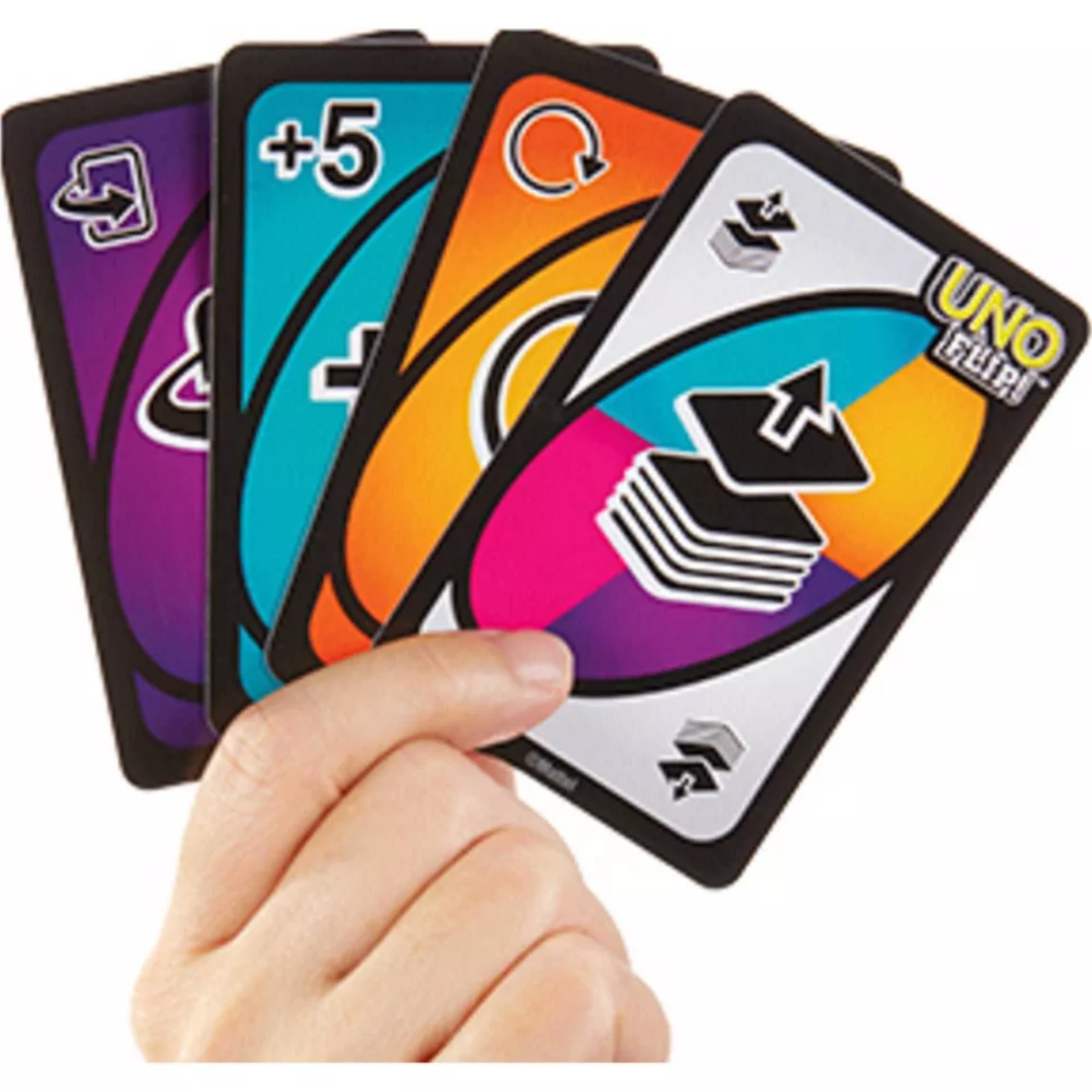 UNO Flip Side Card Game Unisex, 8-10 Years