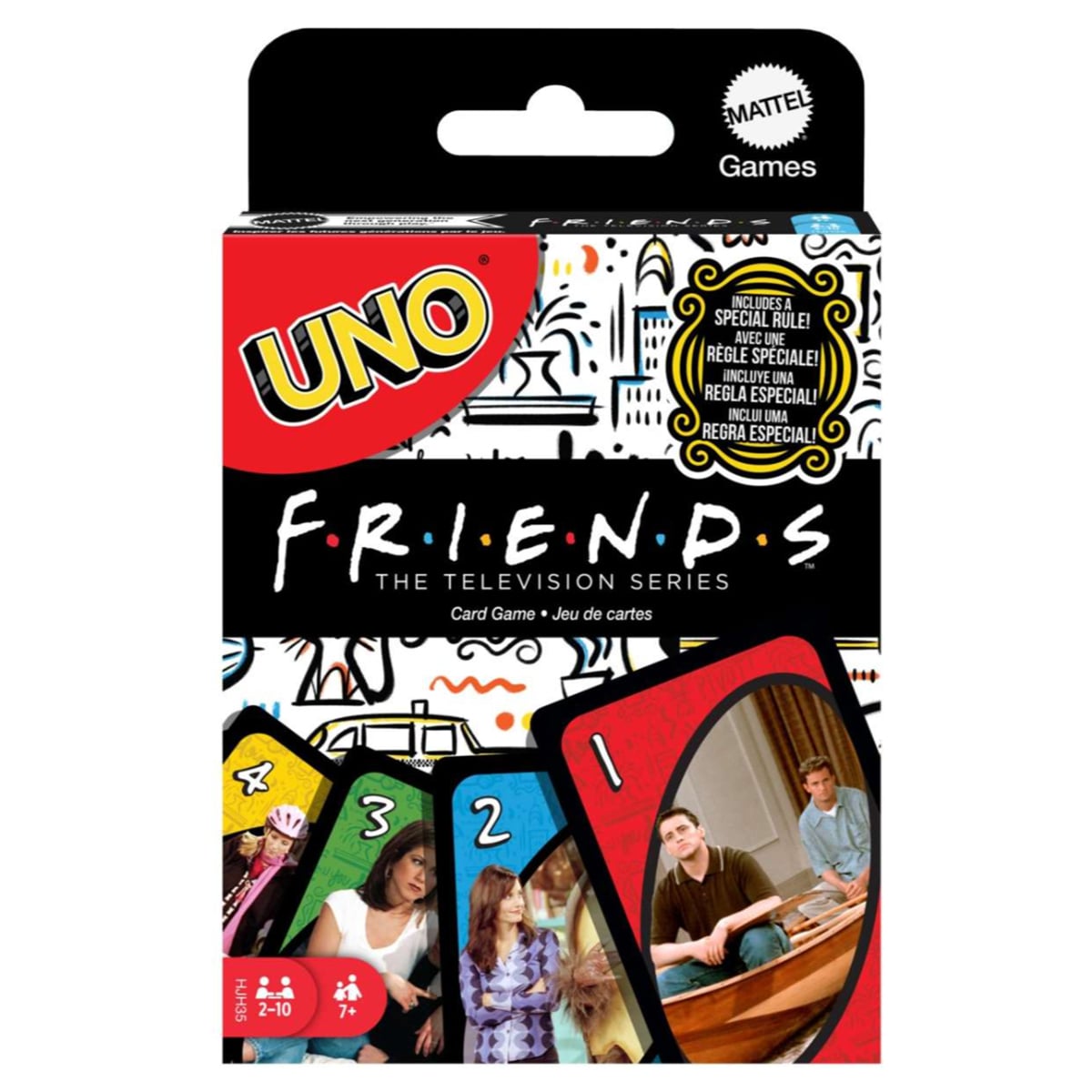 UNO Friends Card Game Unisex, 8-10 Years