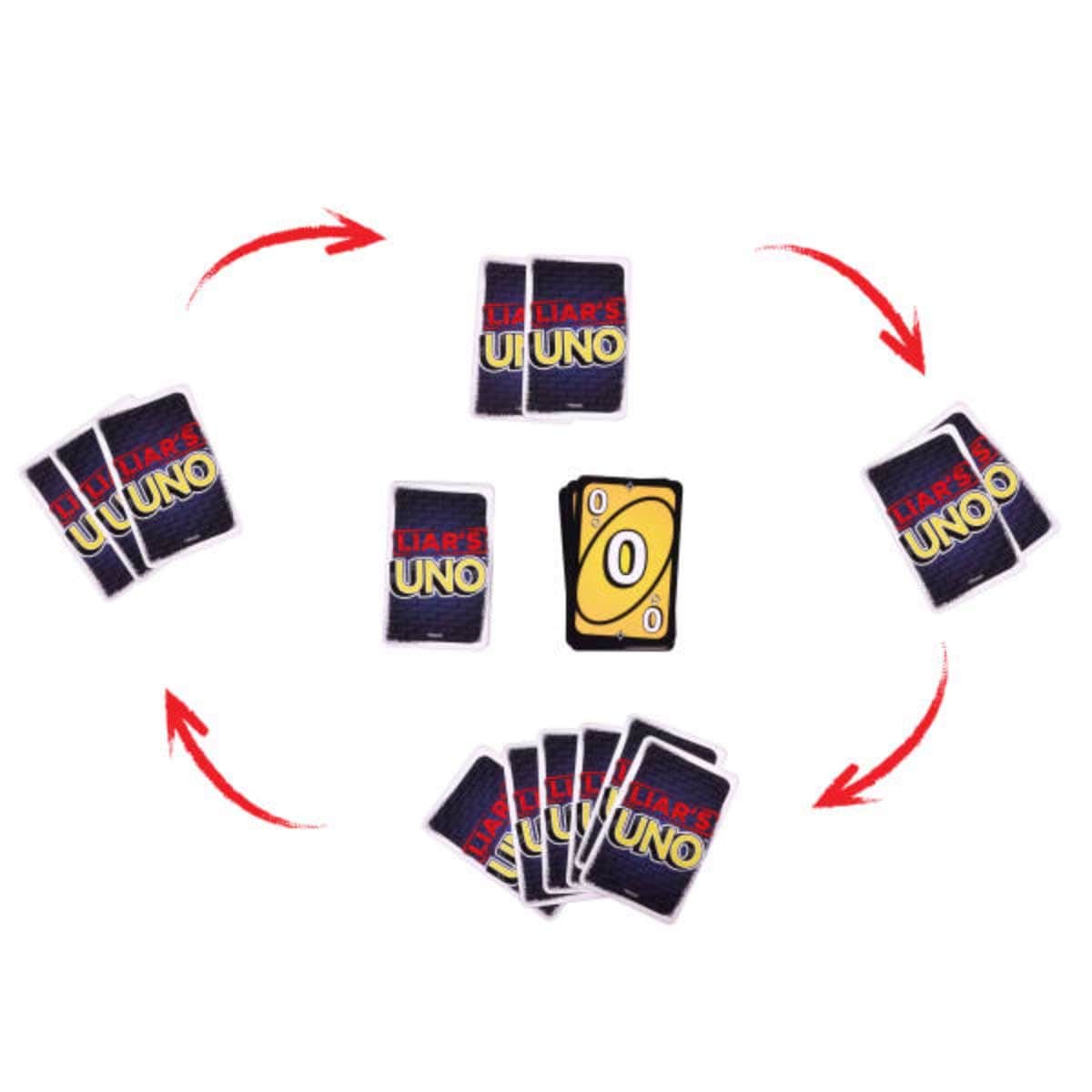 Uno Liars Card Game Unisex, 8-10 Years