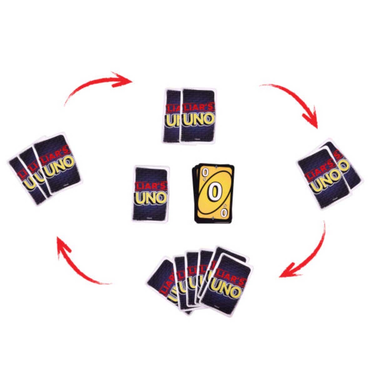 Uno Liars Card Game Unisex, 8-10 Years