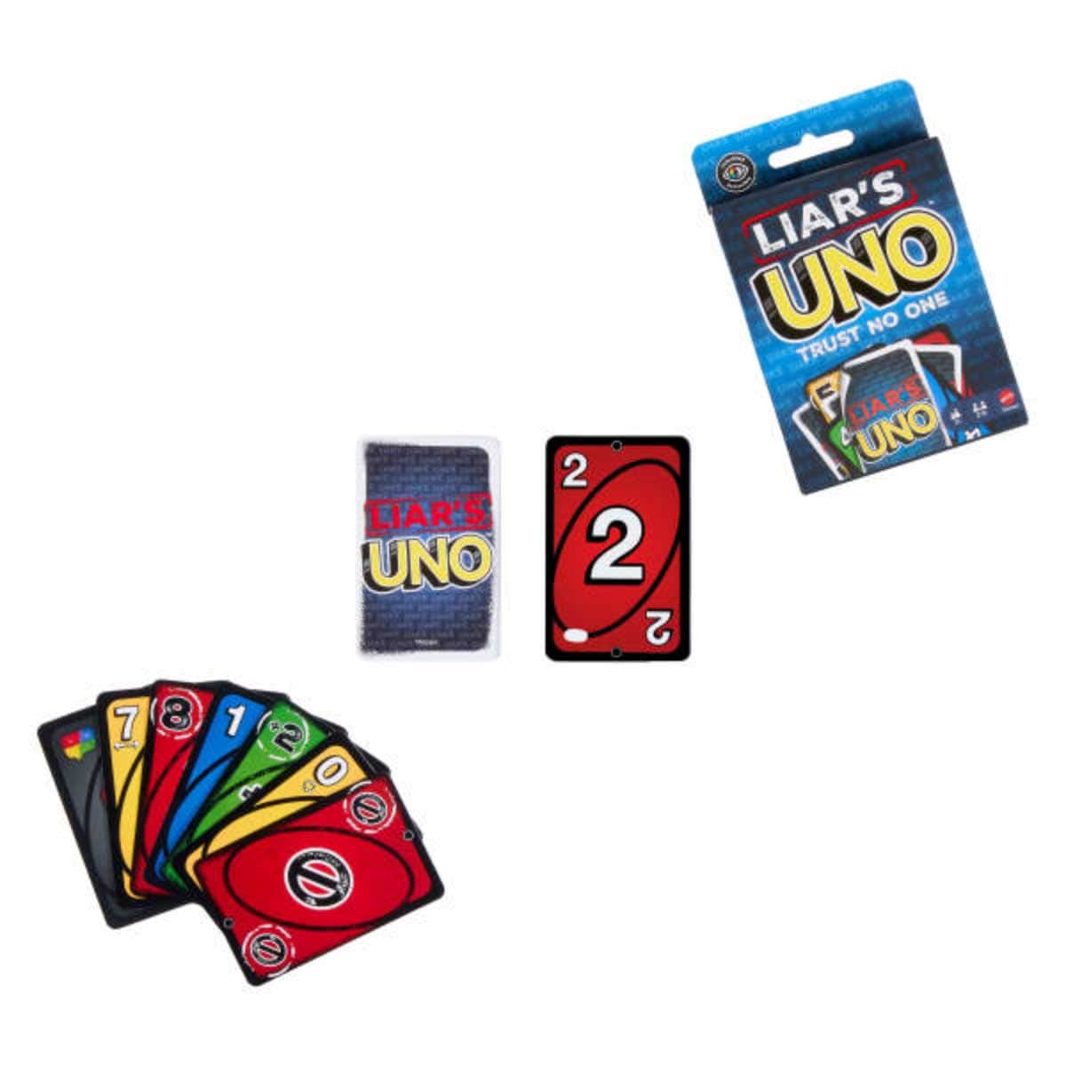 Uno Liars Card Game Unisex, 8-10 Years