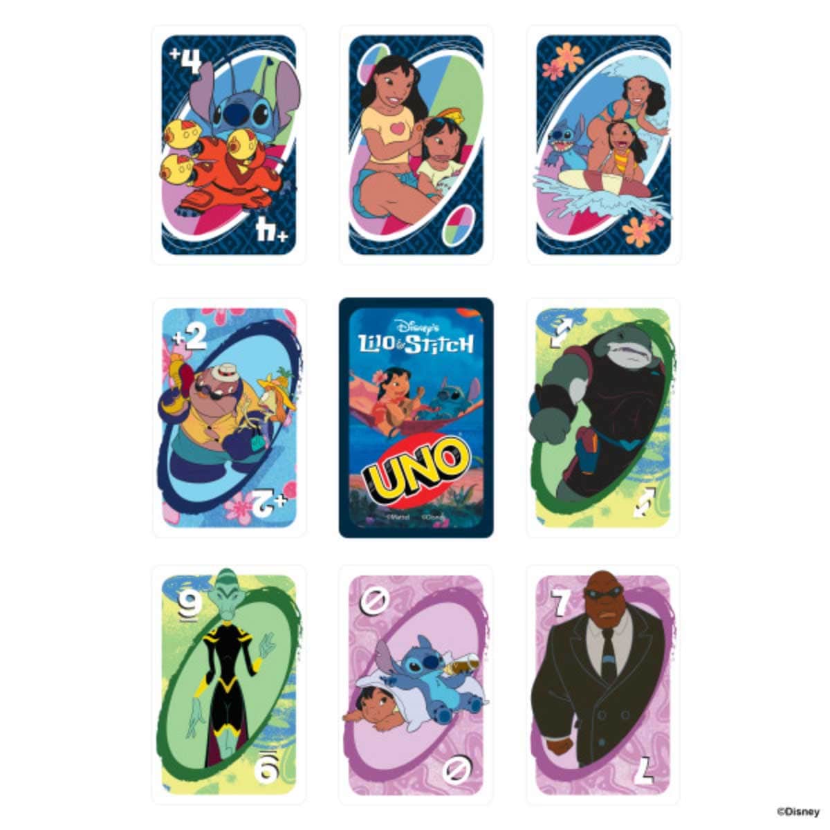 Uno Lilo & Stitch Card Game Unisex, 8-10 Years