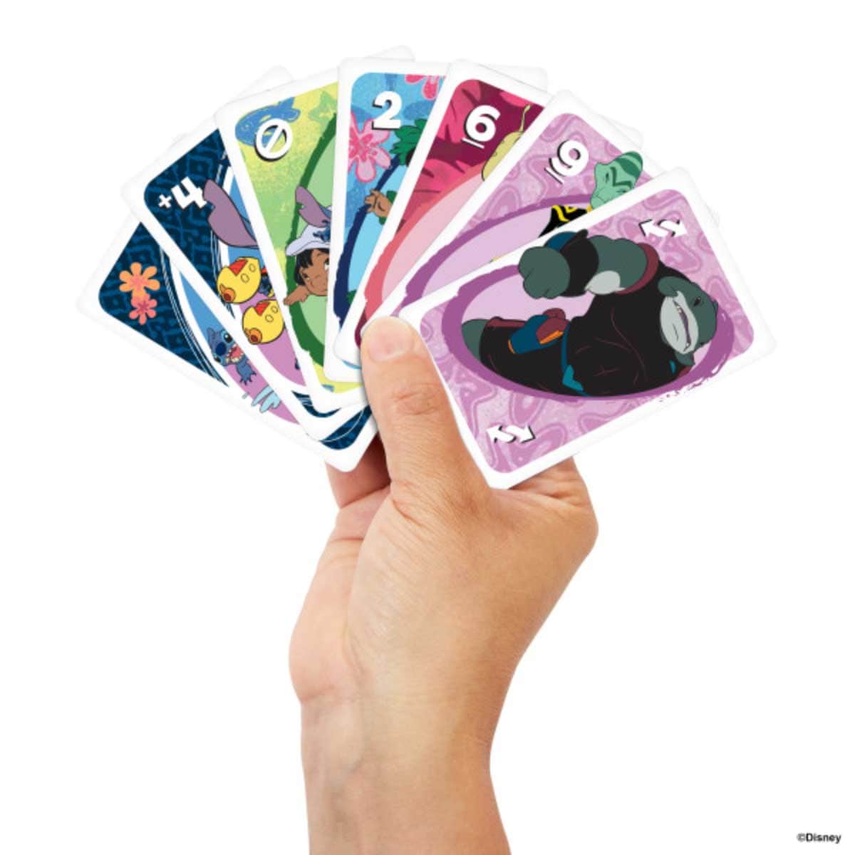 Uno Lilo & Stitch Card Game Unisex, 8-10 Years