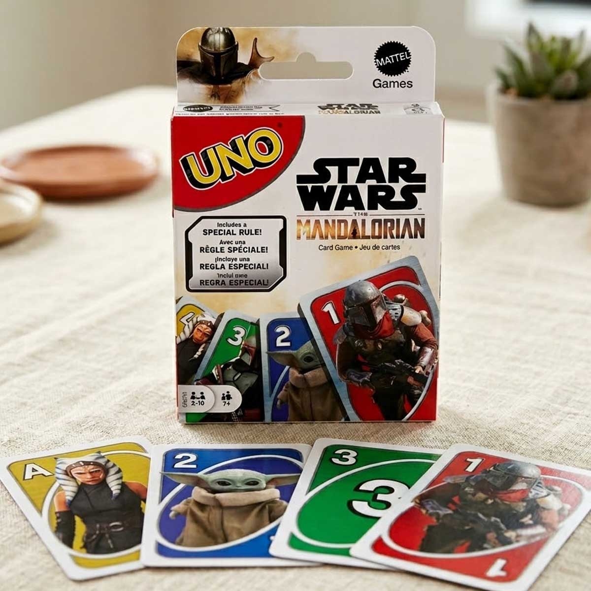 Uno Mandalorian Card Game Unisex, 8-10 Years