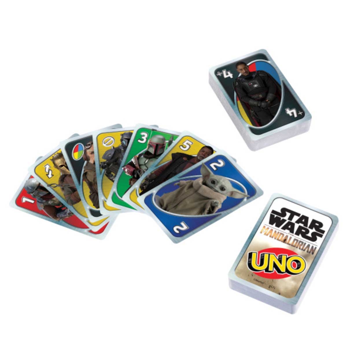 Uno Mandalorian Card Game Unisex, 8-10 Years