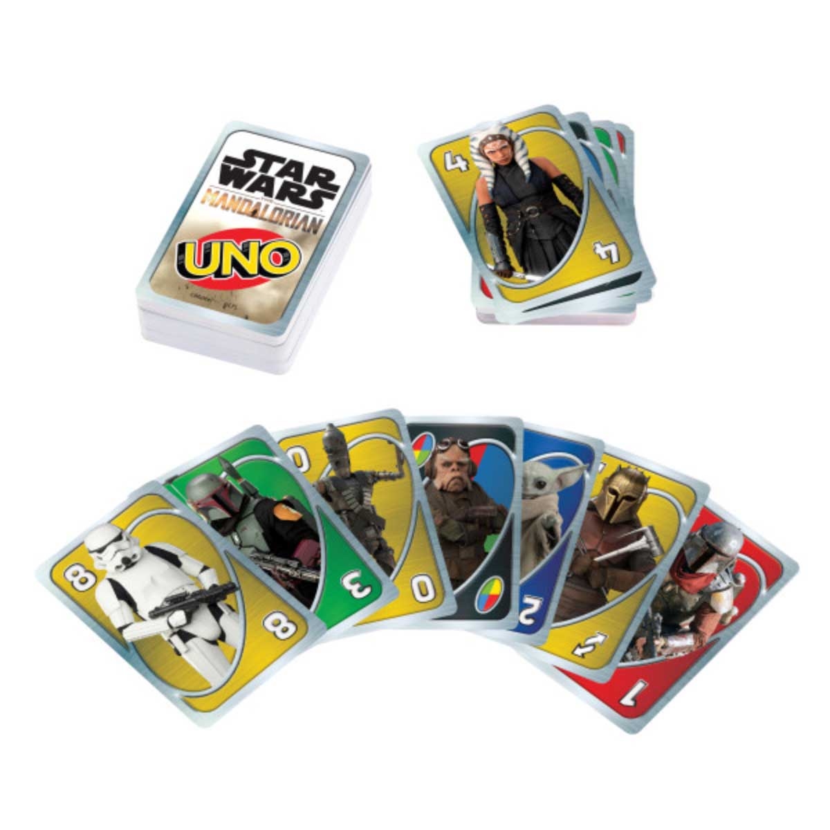 Uno Mandalorian Card Game Unisex, 8-10 Years