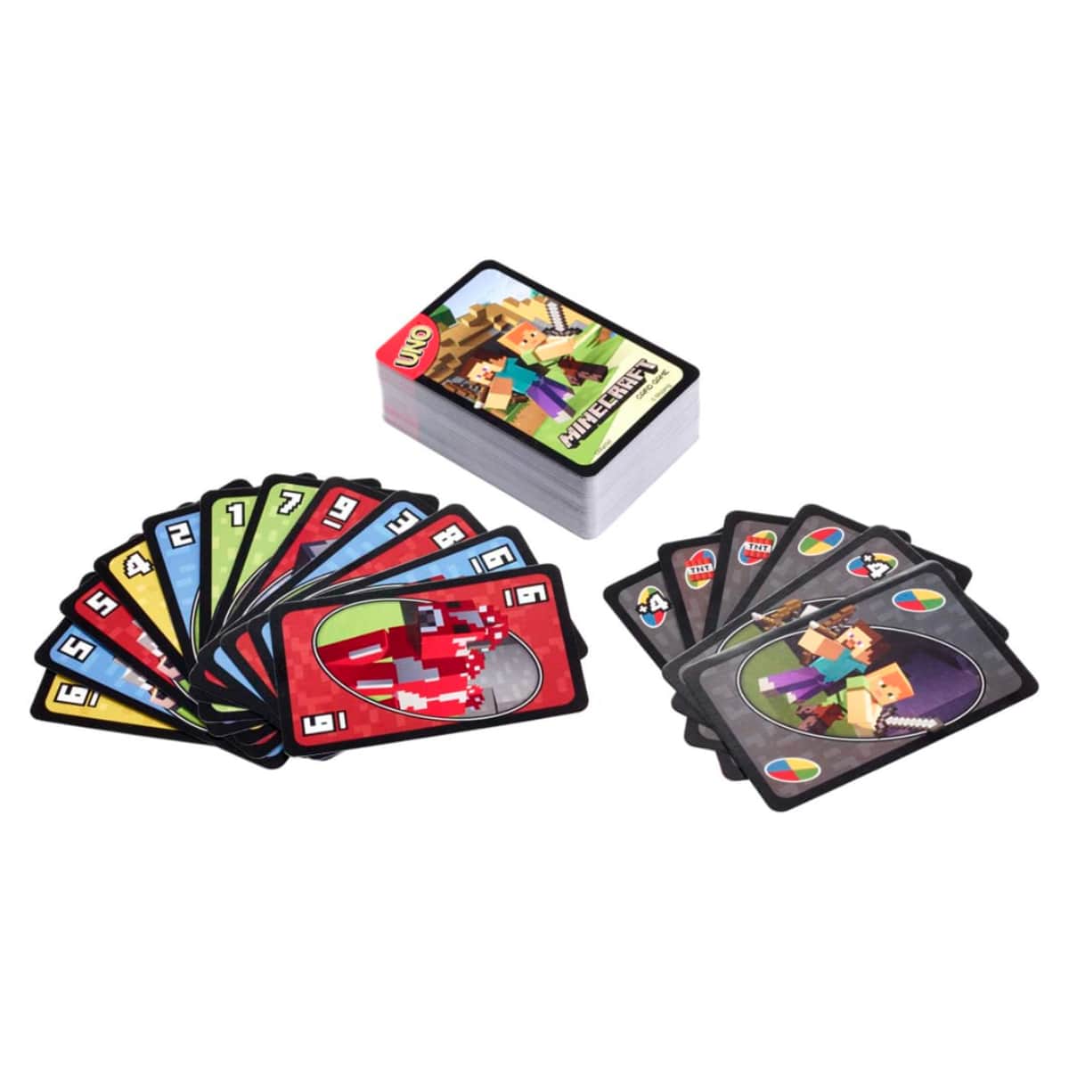 UNO Minecraft Card Game Unisex, 8-10 Years