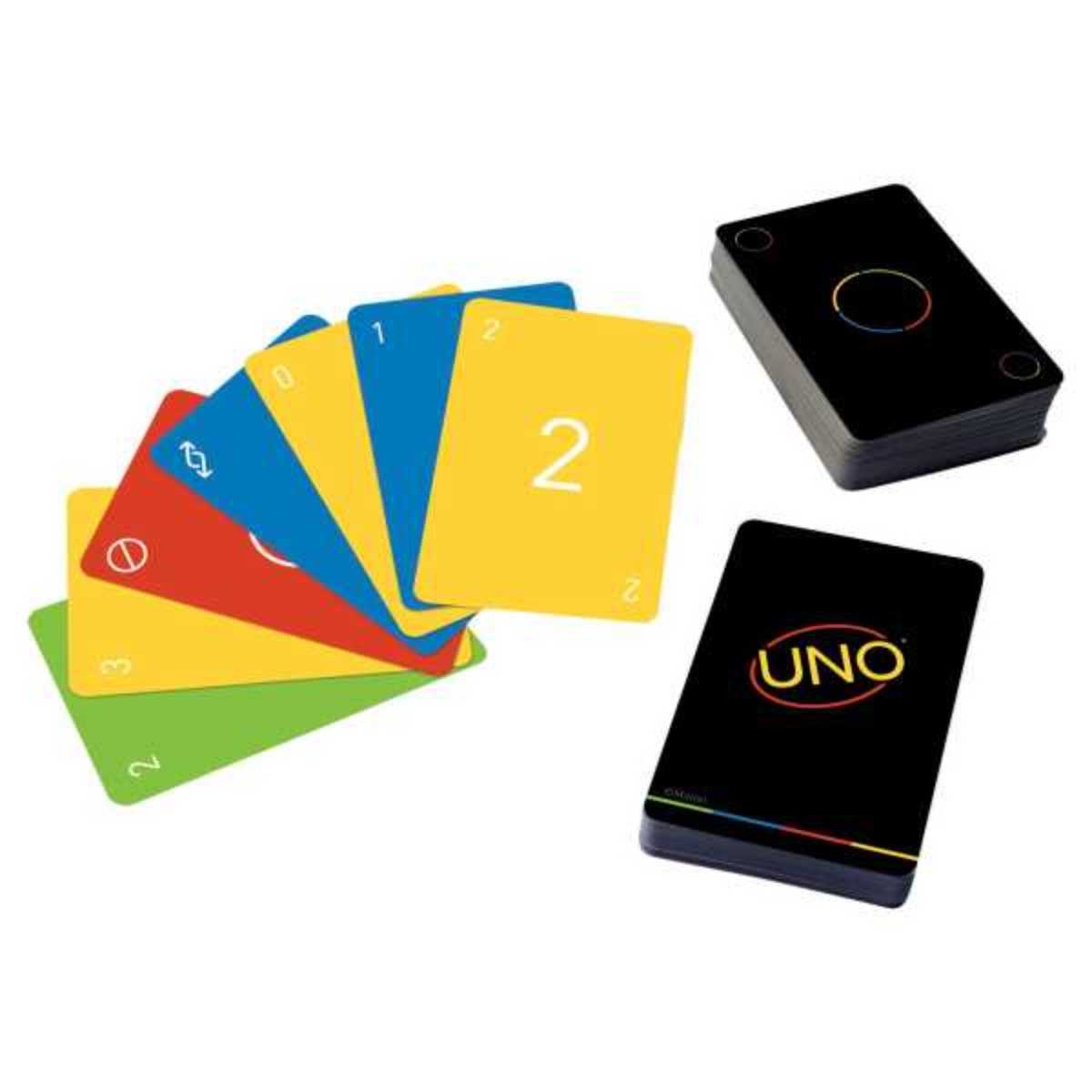 Uno Minimalista Card Game Unisex, 8-10 Years