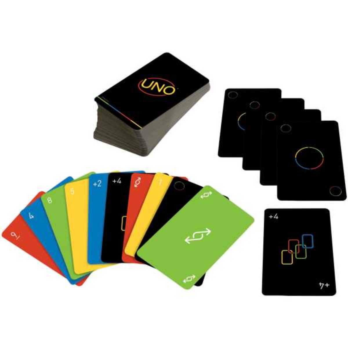 Uno Minimalista Card Game Unisex, 8-10 Years