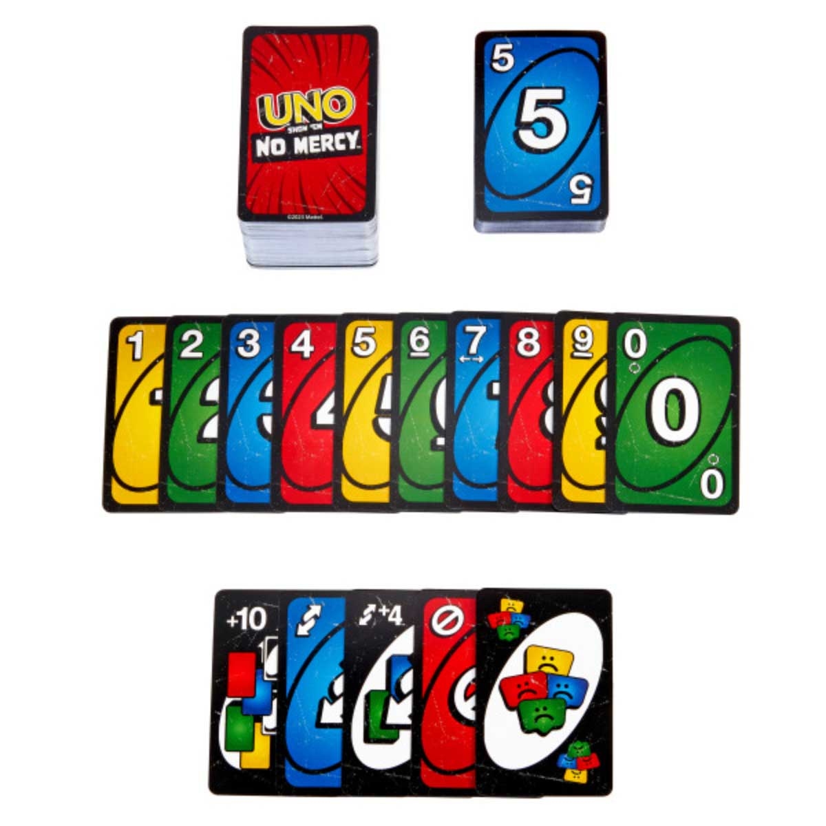 Uno Show 'em No Mercy Card Game Unisex, 8-10 Years
