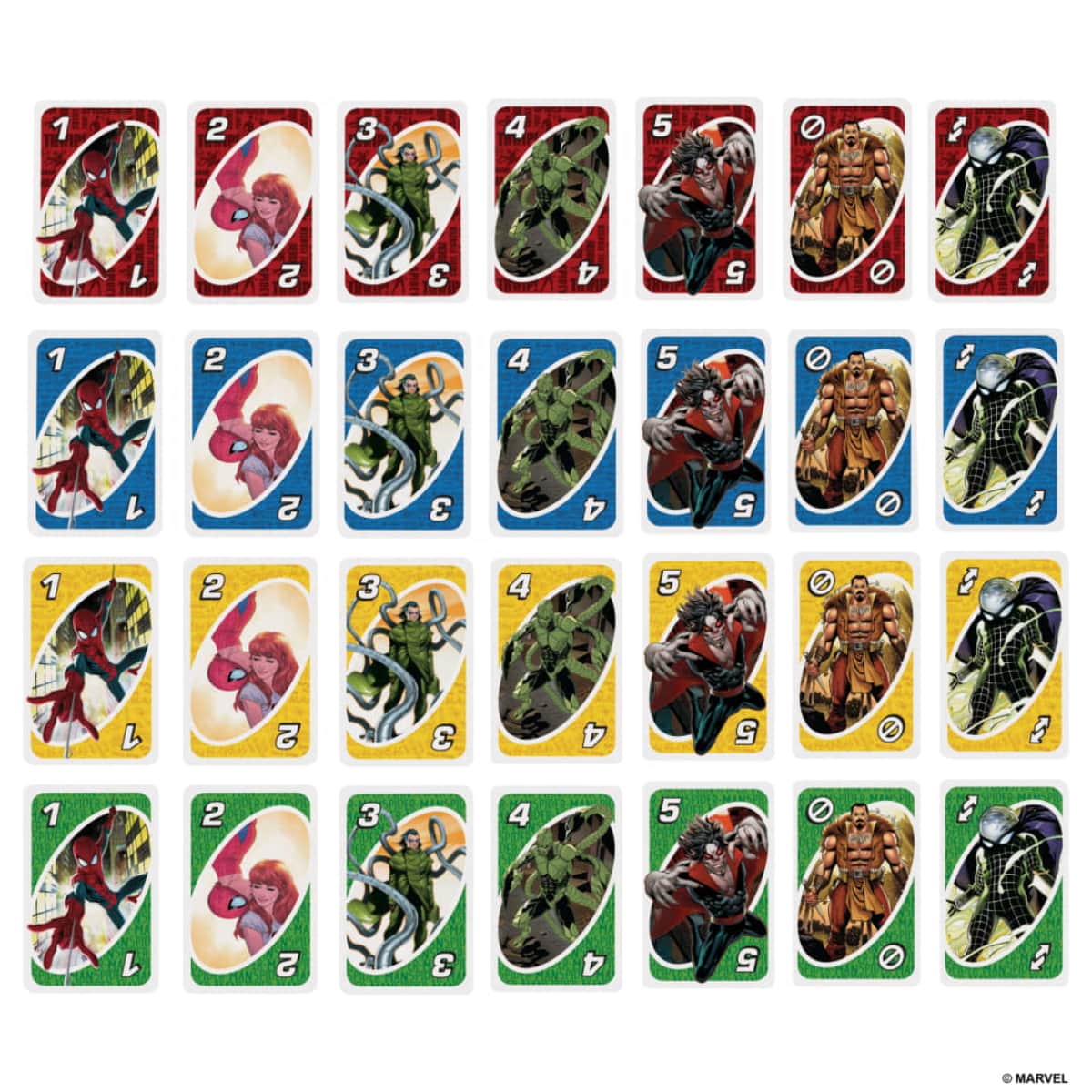 UNO Spider-Man Card Game Unisex, 8-10 Years
