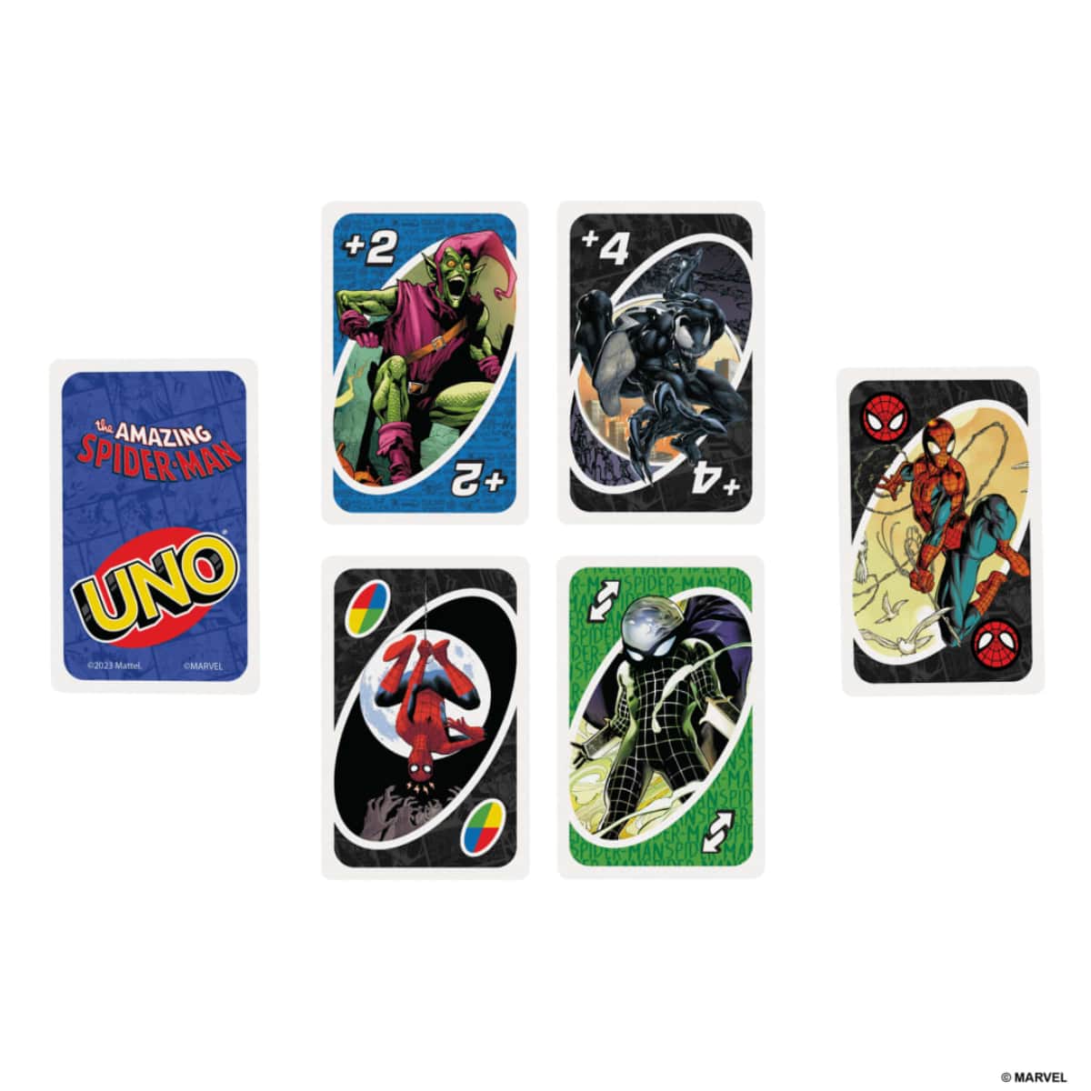 UNO Spider-Man Card Game Unisex, 8-10 Years