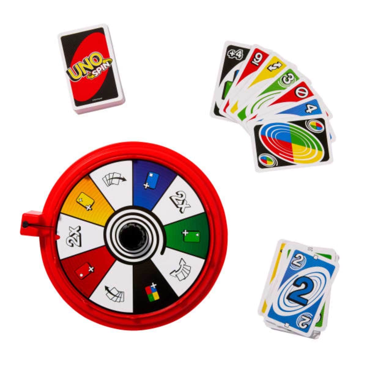 Uno Spin Board Game Unisex, 8-10 Years