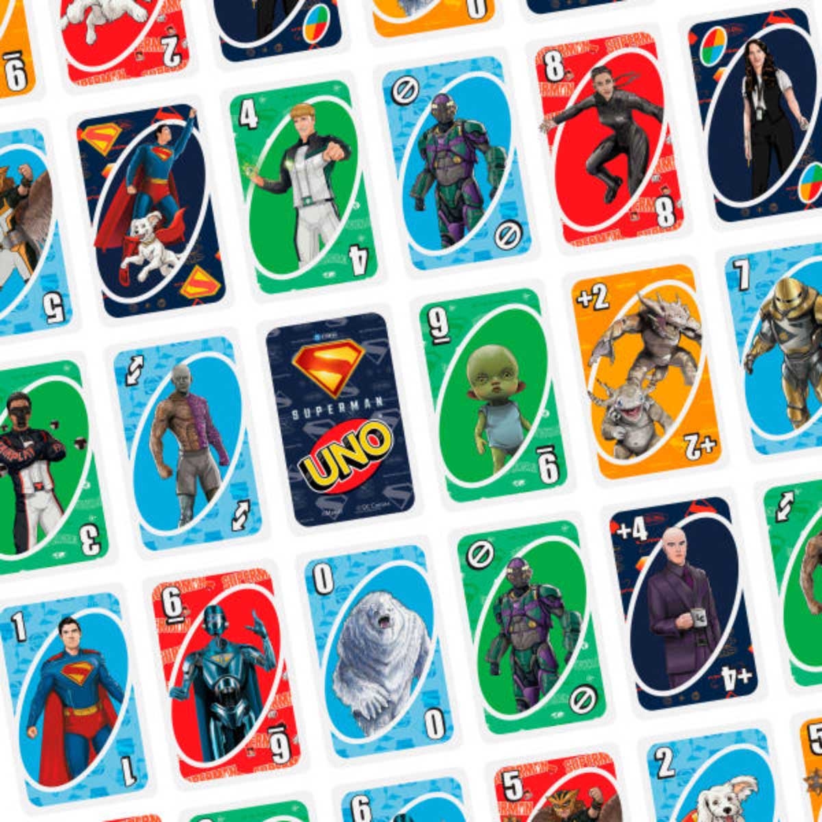Uno Superman Movie Card Game Unisex, 8-10 Years