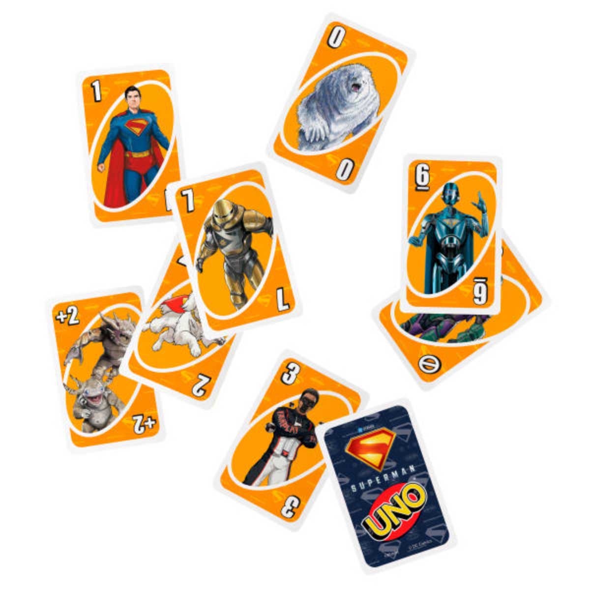 Uno Superman Movie Card Game Unisex, 8-10 Years
