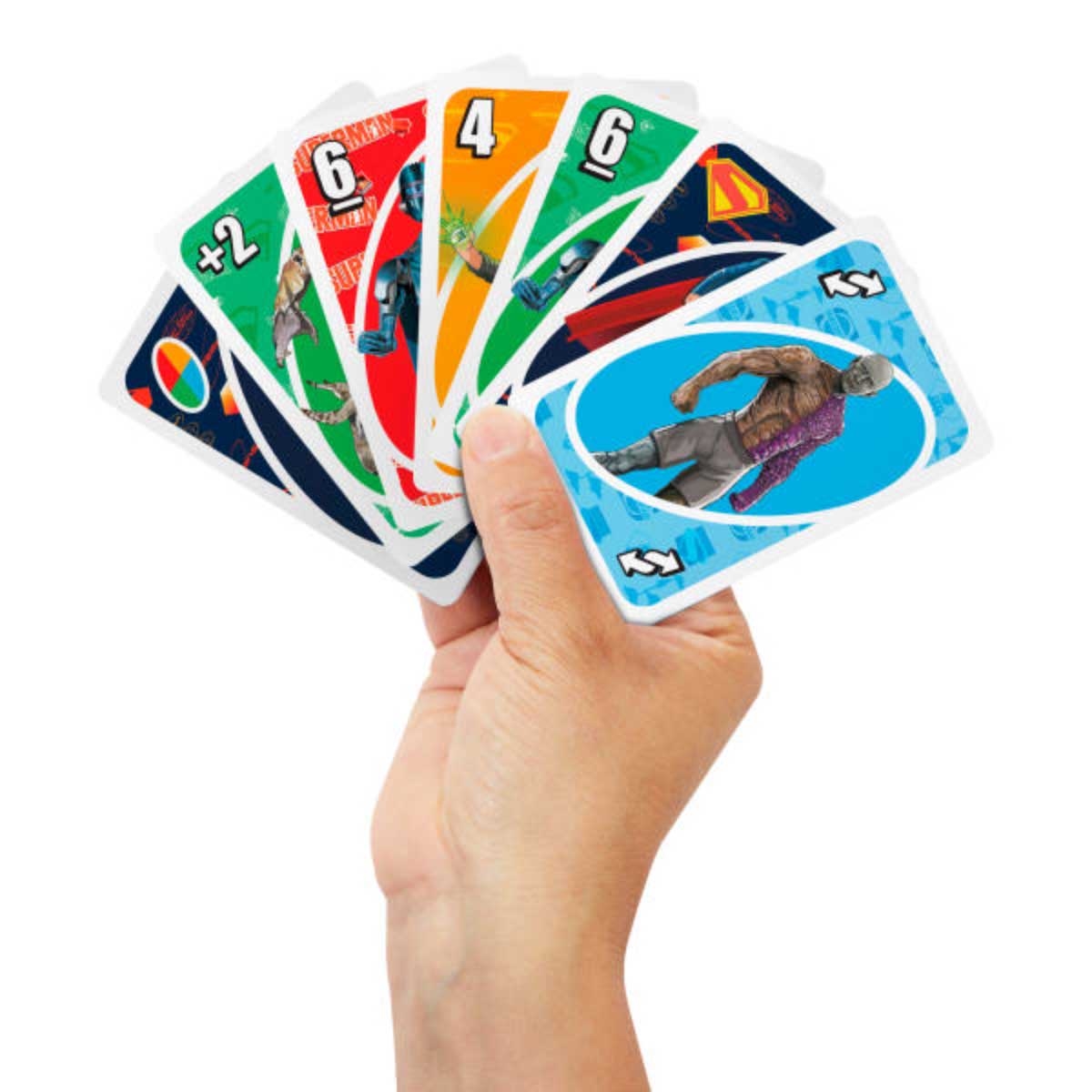 Uno Superman Movie Card Game Unisex, 8-10 Years
