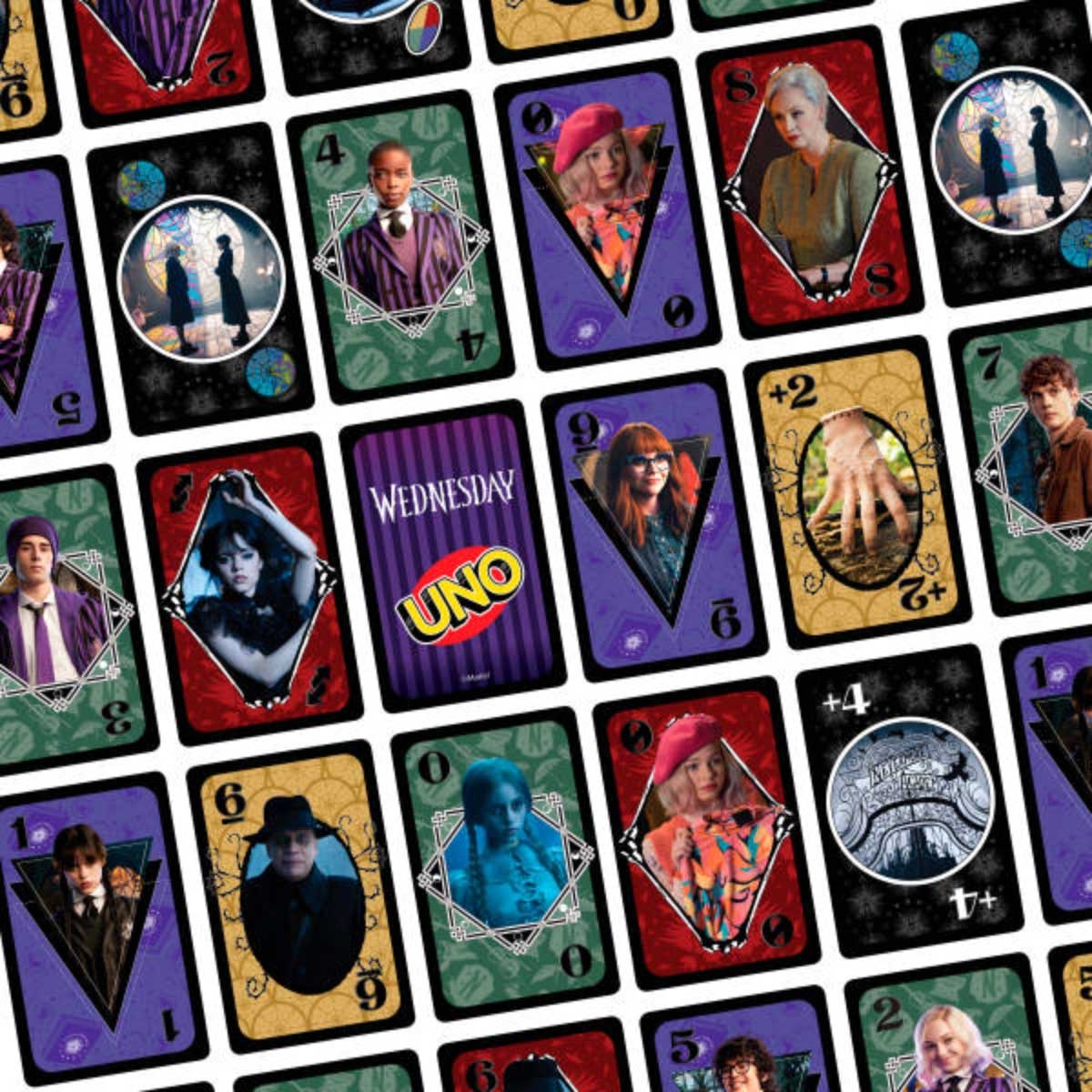 Uno Wednesday Card Game Unisex, 8-10 Years
