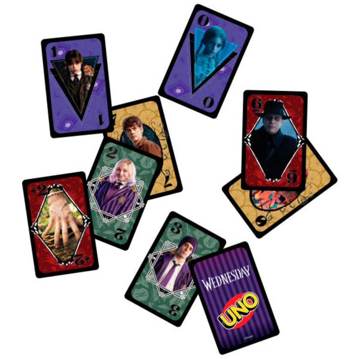 Uno Wednesday Card Game Unisex, 8-10 Years