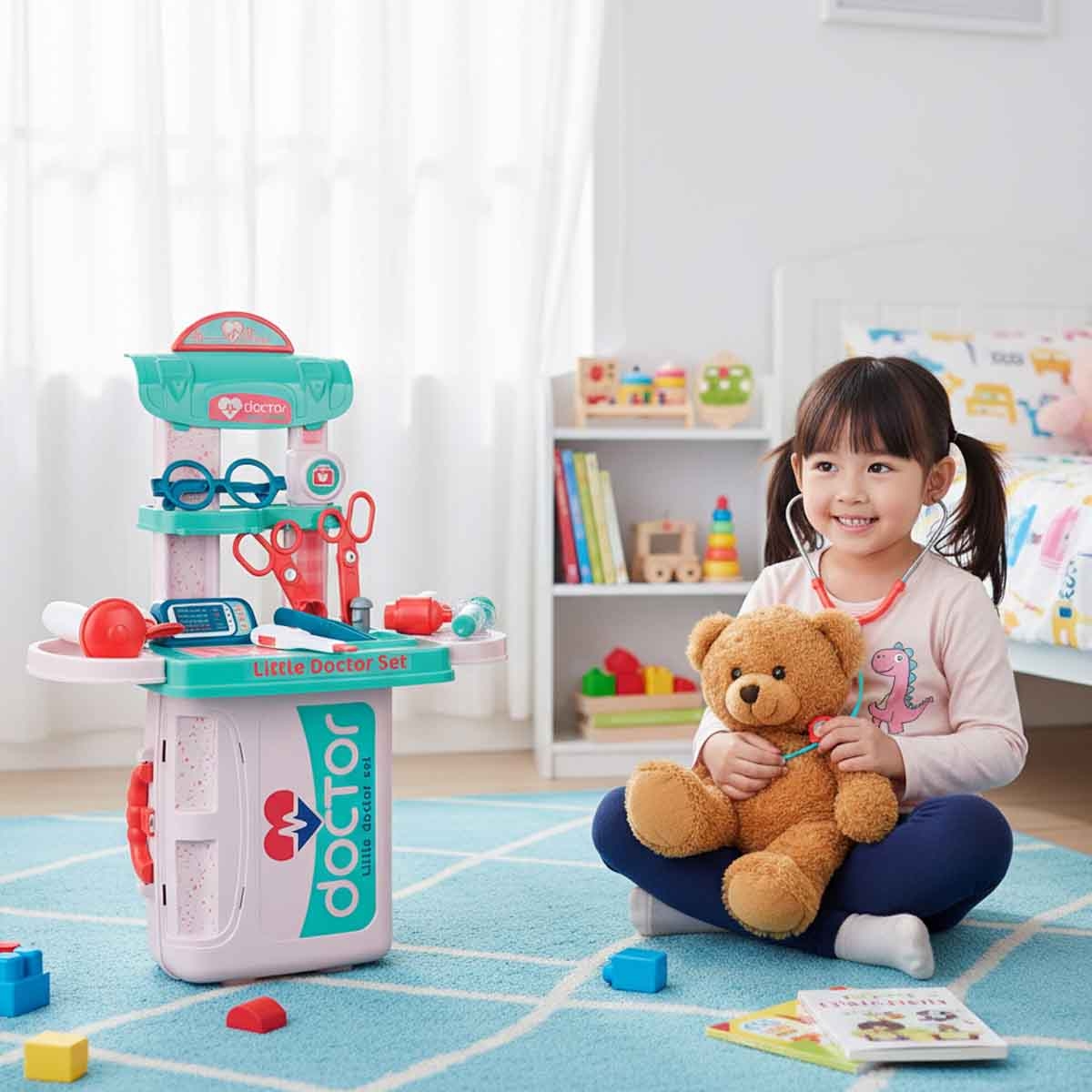 Urban Tots Briefcase Doctor Set Unisex, 3-4 Years