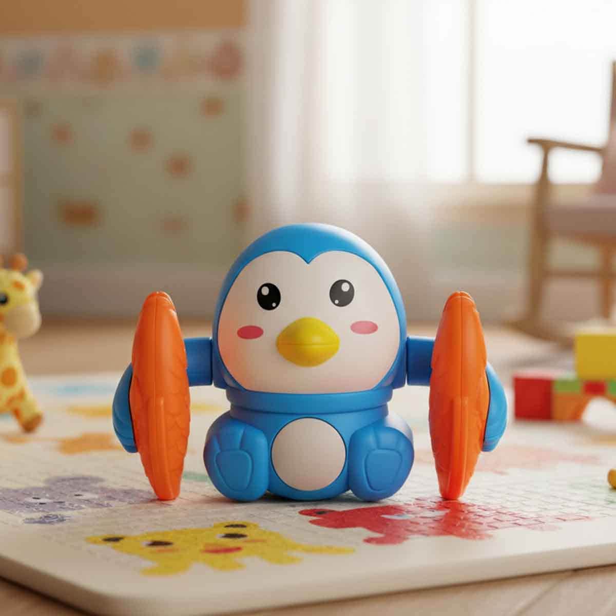 Urban Tots Electric Tumbling Penguin Sound Toy Unisex, 3-4 Years