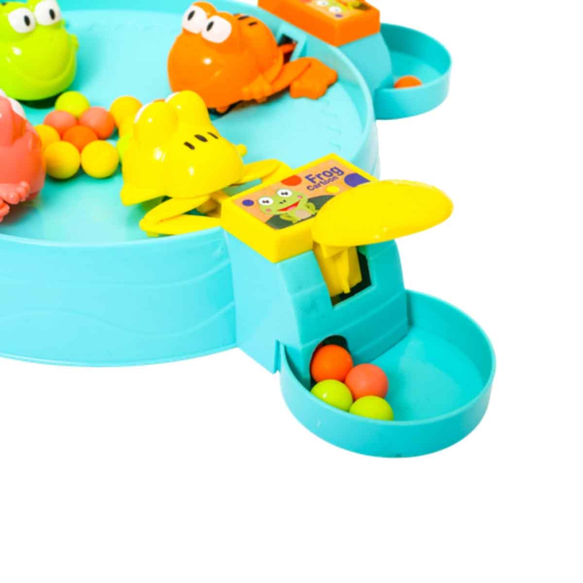 Urban Tots Hungry Frog Classic 4-Player Intelligent Puzzle Game Unisex, 3-4 Years