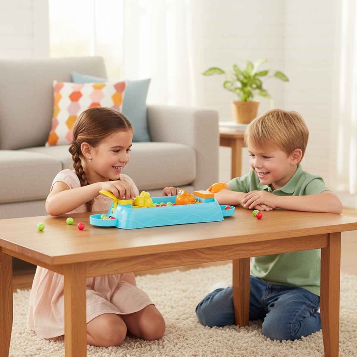 أوربان توتس لعبة الضفدع الجائع الكلاسيكية للأذكياء لاعبين اثنين للجنسين، 3-4 سنوات