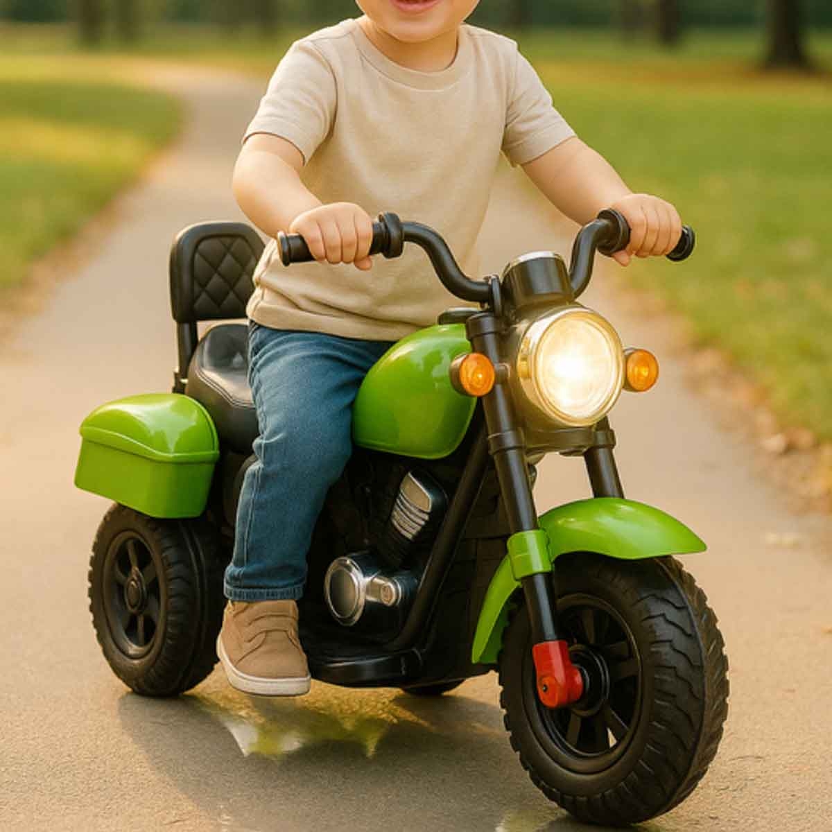 Urban Tots SH Battery Operated Small Ride-On Bike Unisex, 5-7 Years