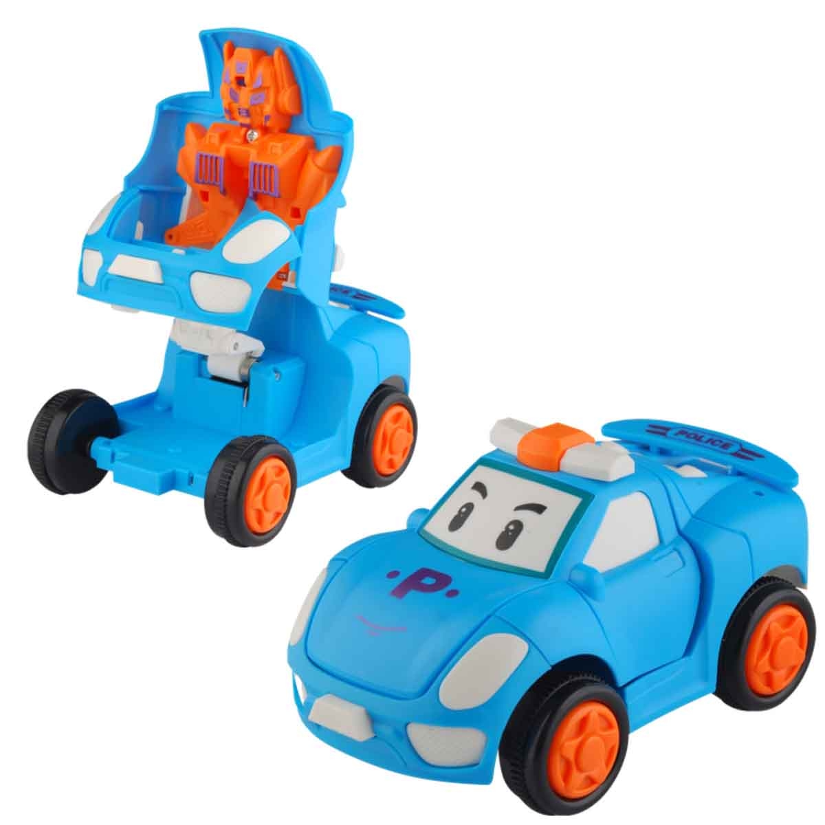 Urban Tots Push & Go Mini Assorted Transformer Robot Car Unisex, 3-4 Years