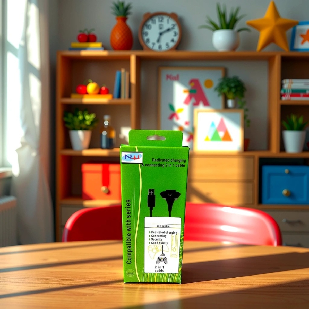 USB Charging Cable for Xbox 360 Wireless Controller