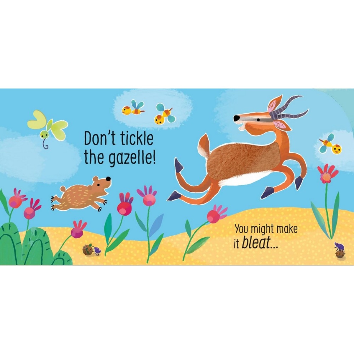 Usborne Touchy Feely Sounds: لا تدغدغ وحيد القرن! تأليف سام تابلين - 4 يوليو 2024