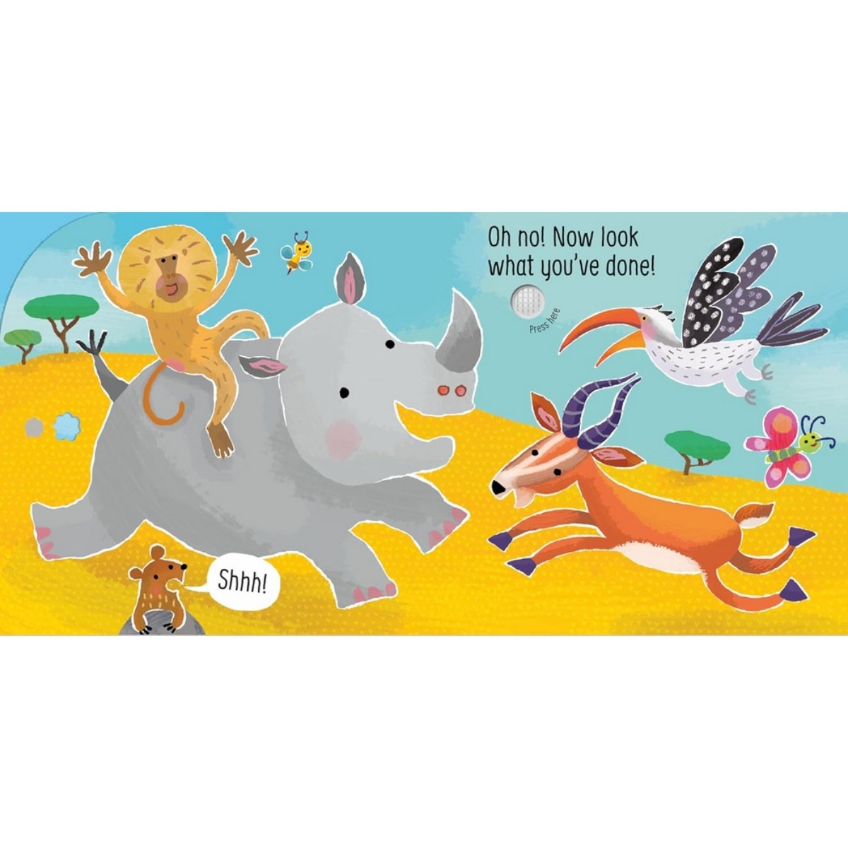 Usborne Touchy Feely Sounds: لا تدغدغ وحيد القرن! تأليف سام تابلين - 4 يوليو 2024