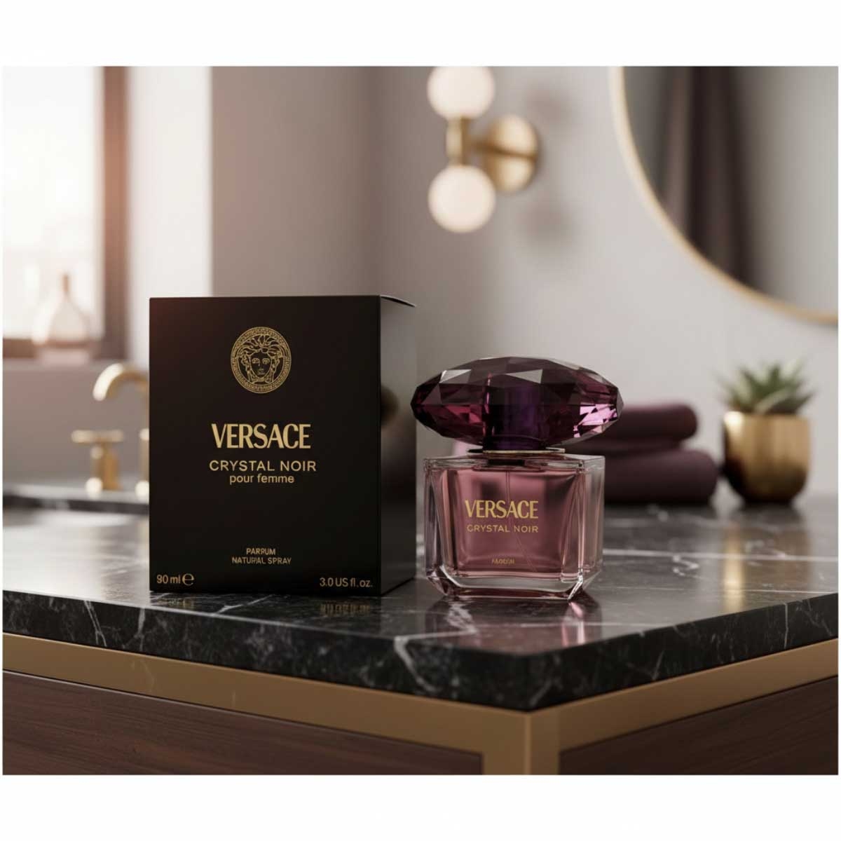 Versace Crystal Noir Parfum for Women