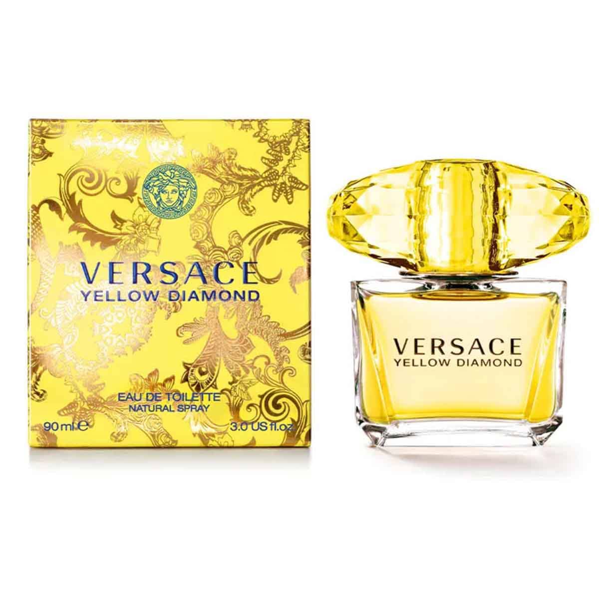 Versace Yellow Diamond Eau De Toilette 90 ml for Women