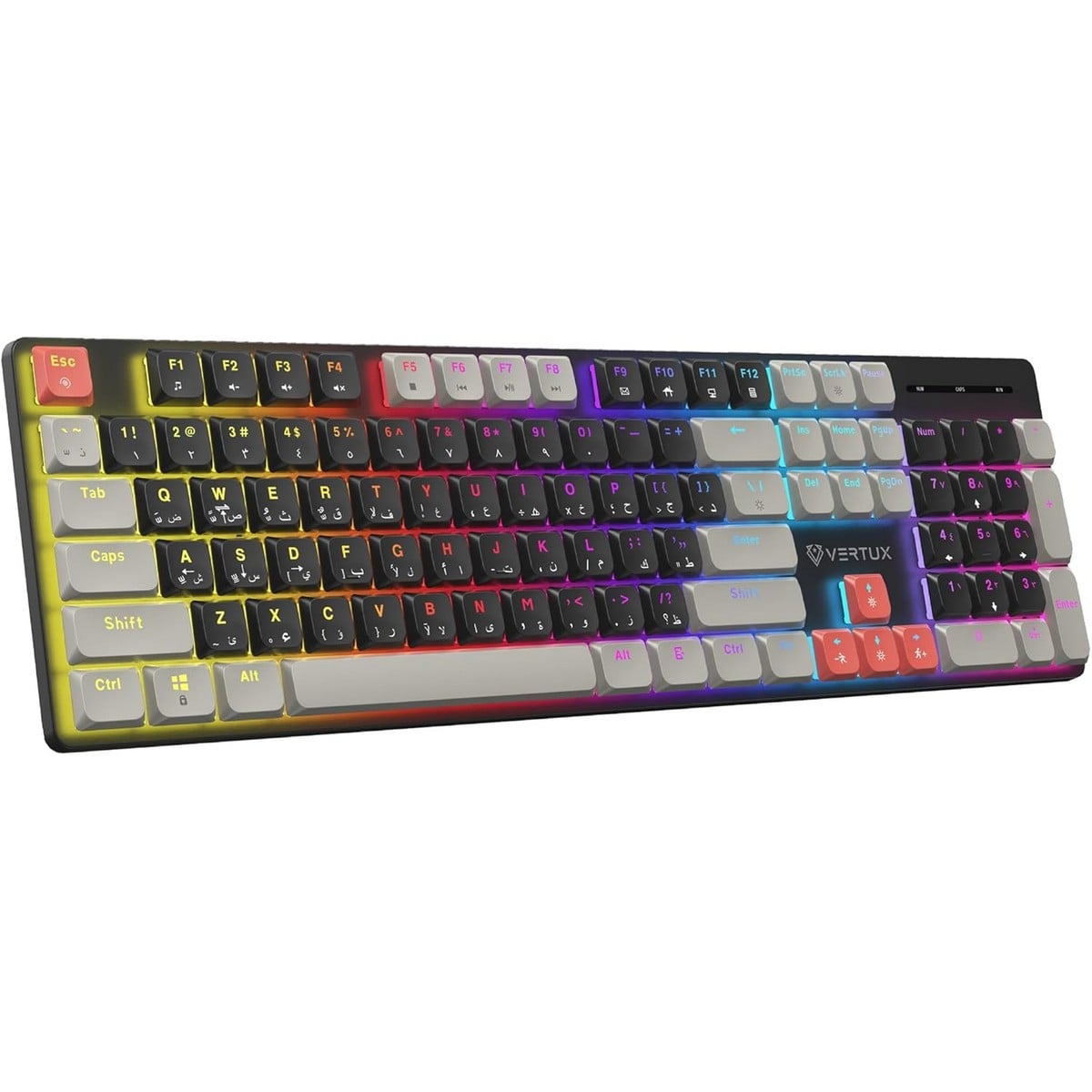 Vertux Full-Size Mechanical Wireless Gaming Keyboard