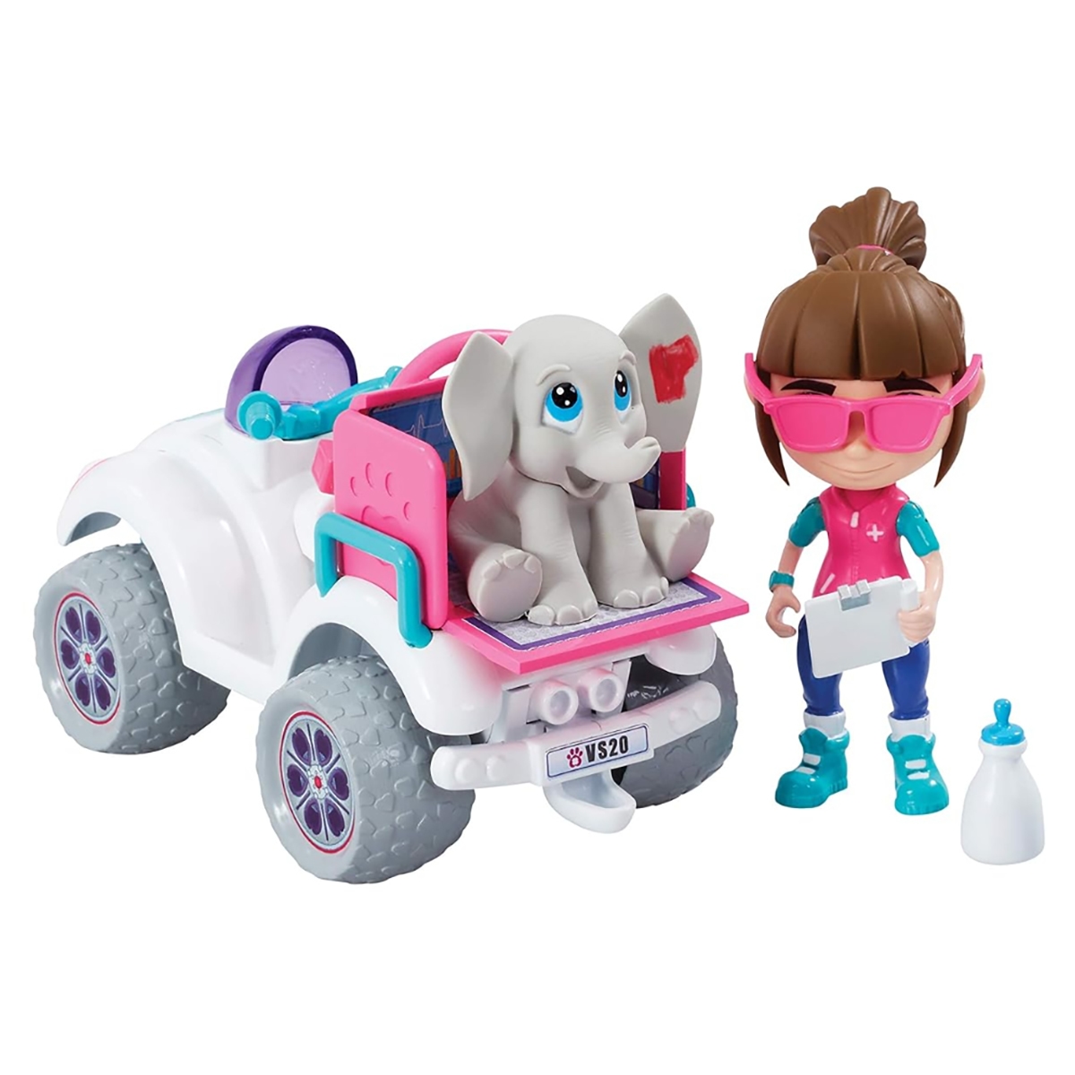 Vet Squad Forest Rescue Quad Bike & Ava Playset Unisex, 3-4 Years