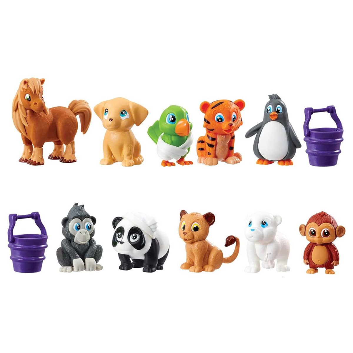 Vet Squad Super Cute Assorted Animal Figure Unisex, 5-7 Years, Pack of 2