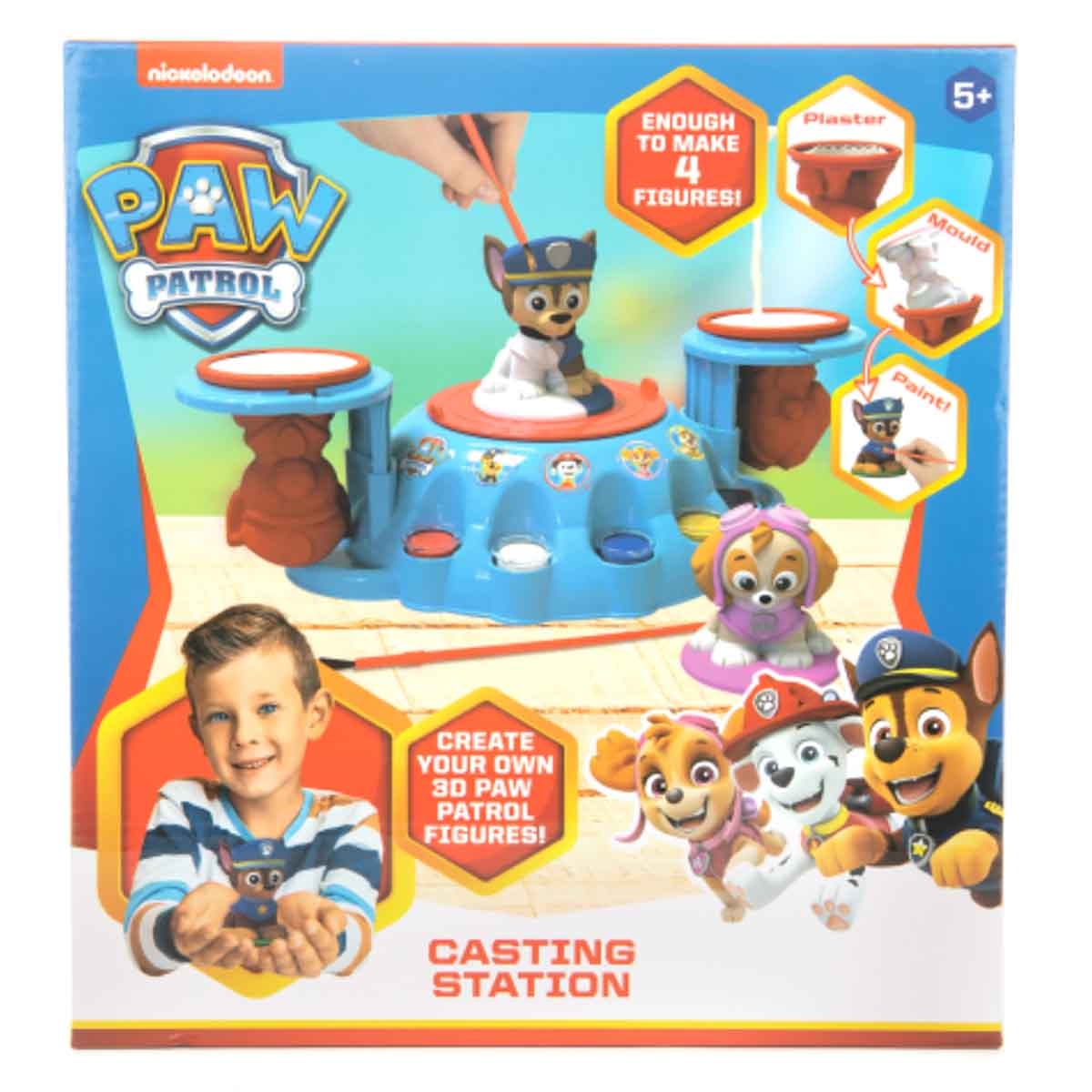 نيكيلوديون باو باترول مجموعة محطة الصب للأولاد، 3-4 سنوات