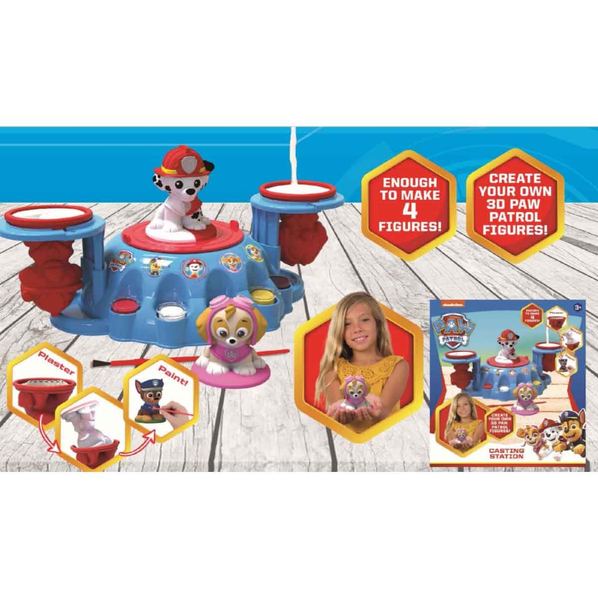 نيكيلوديون باو باترول مجموعة محطة الصب للأولاد، 3-4 سنوات