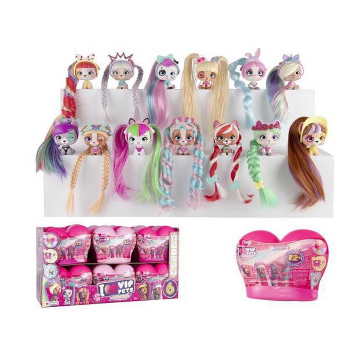 VIP Pets Mini Fans Series 1 Assorted Figure Girls, 3-4 Years